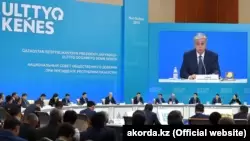 Президент Касым-Жомарт Токаев на заседании Национального совета общественного доверия. Нур-Султан, 20 декабря 2019 года.