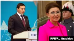 Нурали Алиев и Дарига Назарбаева.