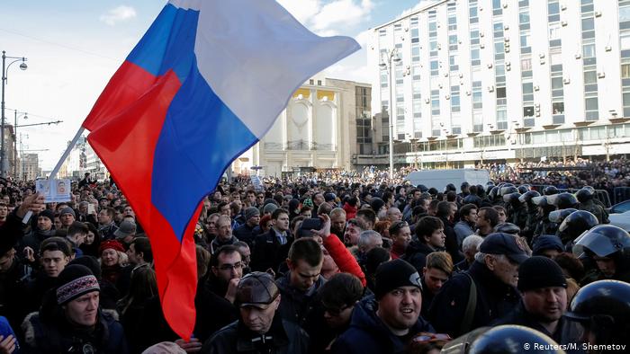 Акции протеста в России